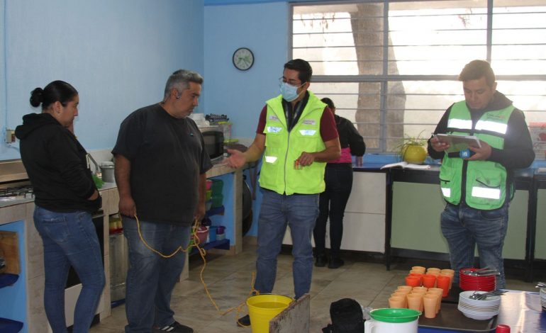 SSM refuerzan sanidad en escuelas de Michoacán