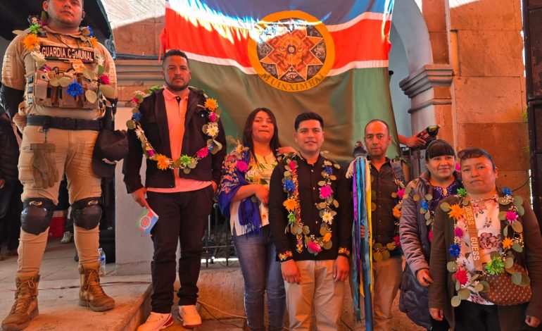 Conmemoran el tercer aniversario de la autonomía en la comunidad indígena de San Matías El Grande