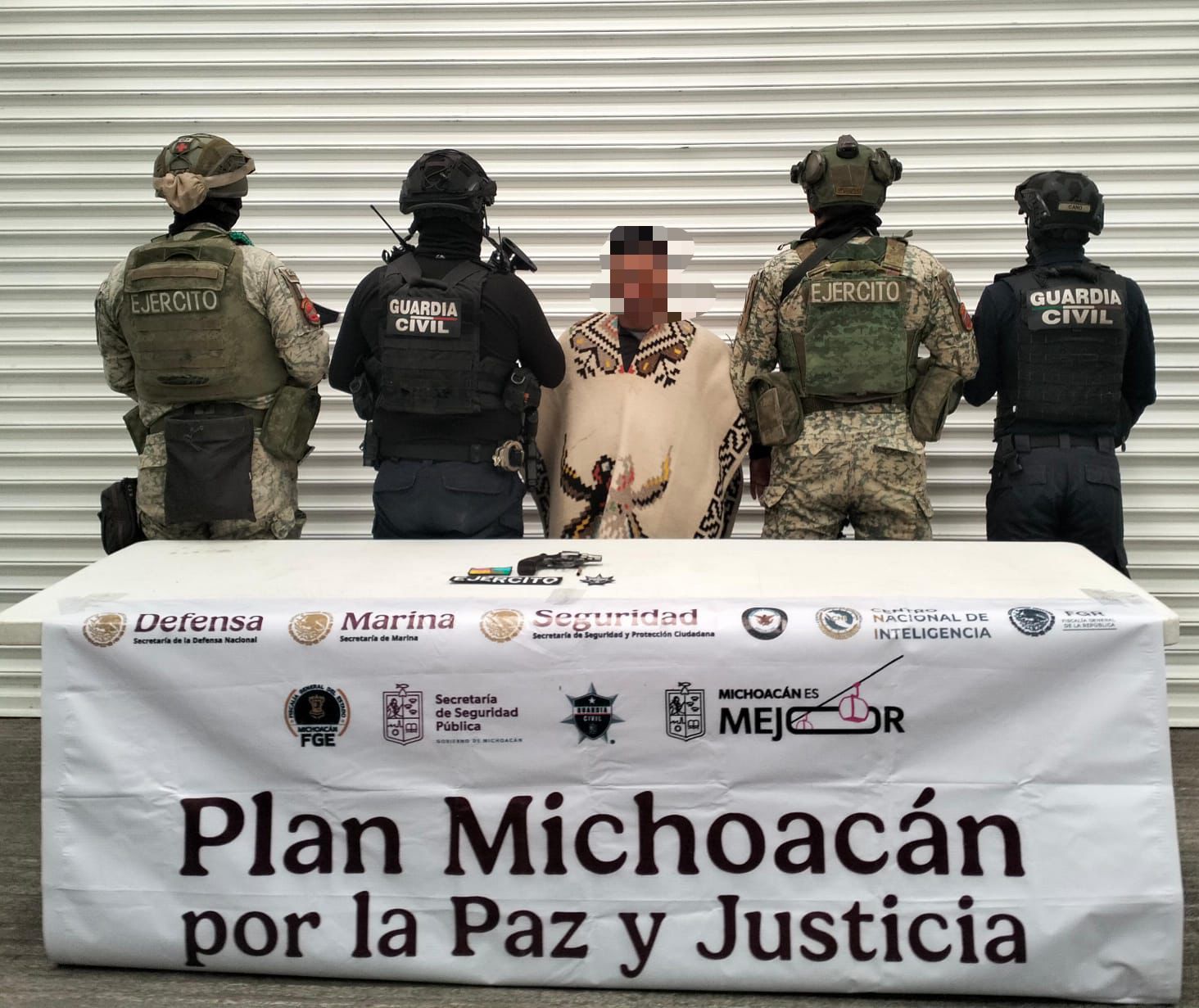 Durante los primeros días del 2026, 7 detenidos y tres armas de fuego aseguradas: SSP.