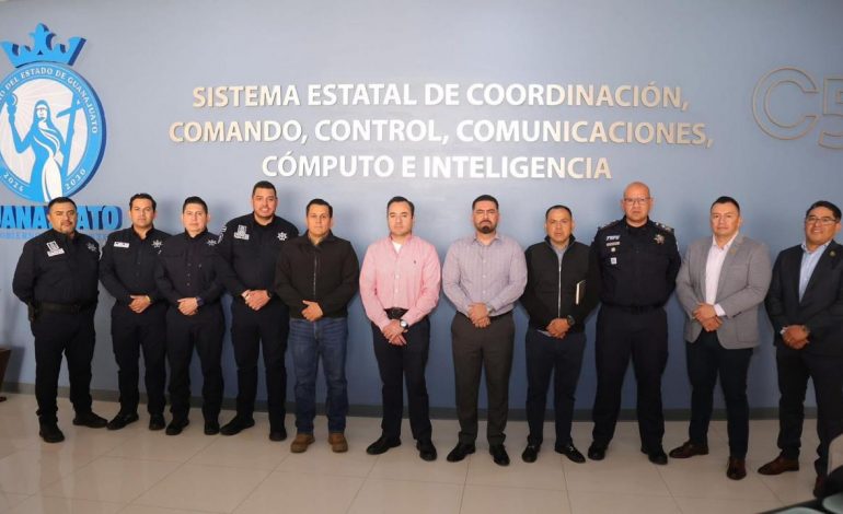 Acuerdan Michoacán y Guanajuato reforzar esquema de seguridad en región interestatal.