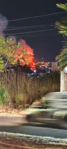 Menores provocan incendio al manipular pirotecnia en Cd. Hidalgo