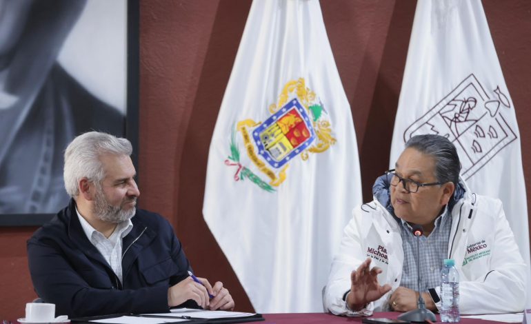 Avanza consolidación de guarderías del IMSS en Michoacán; Bedolla y alcaldes revisan proyectos