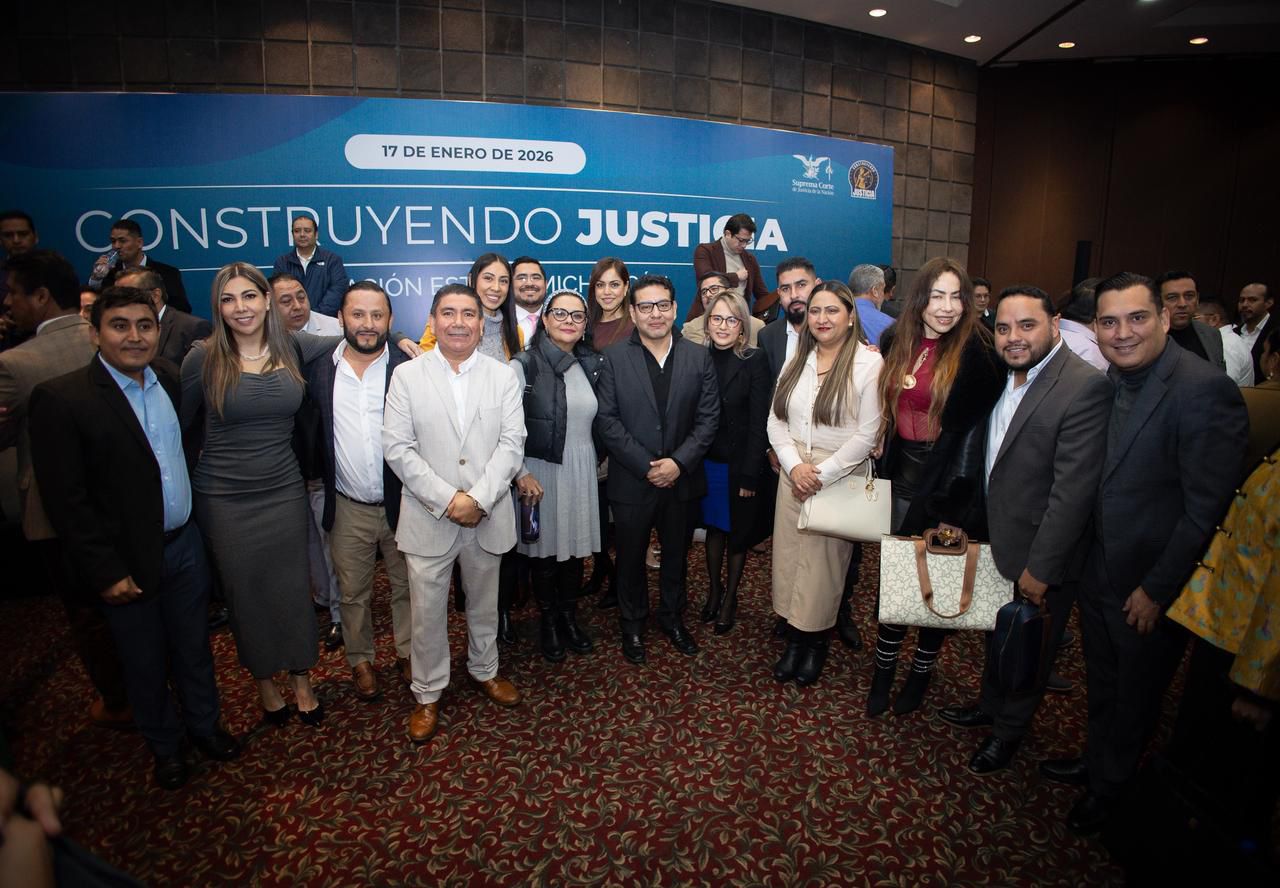 Instalan en Michoacán la asociación civil Construyendo Justicia; llaman a abrir el Poder Judicial a la ciudadanía.