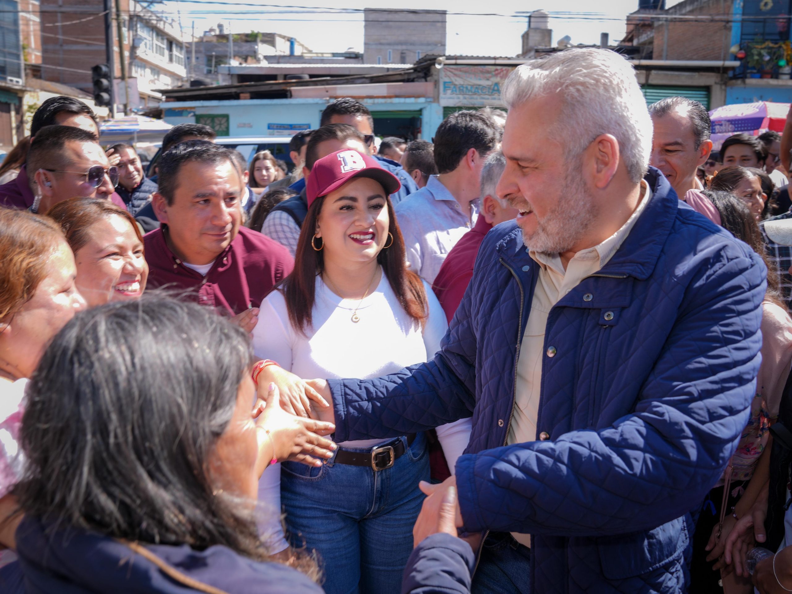 Bedolla encabeza encuentro con militancia de Morena en región Oriente.