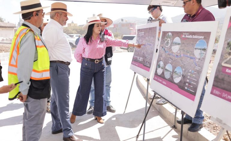 Ampliación de av. Amalia Solórzano hará justicia vial al sur de Morelia: Bedolla.
