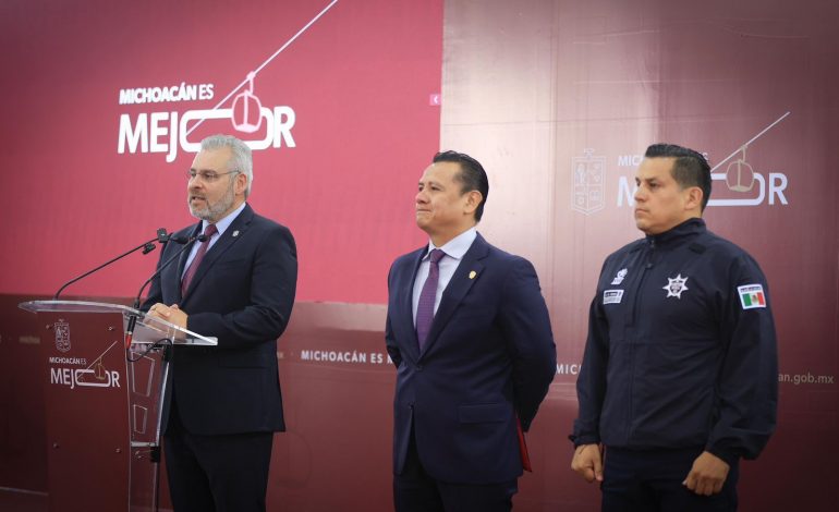 Detención de “El Botox” es un golpe contundente a la extorsión: Bedolla.