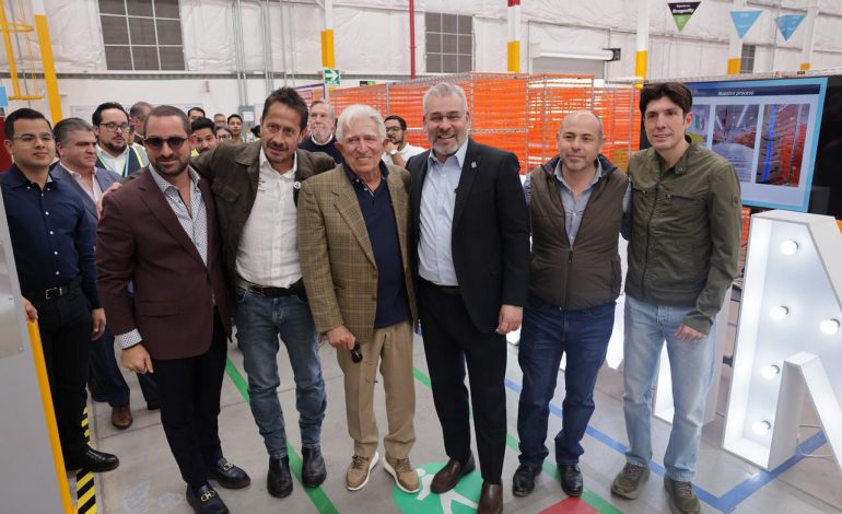 Bedolla y Grupo Citelis inauguran Eleva Park en Tarímbaro.