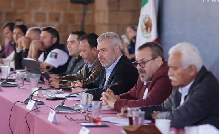 Empleo temporal para el rescate del lago de Pátzcuaro se reactiva en marzo: Bedolla.
