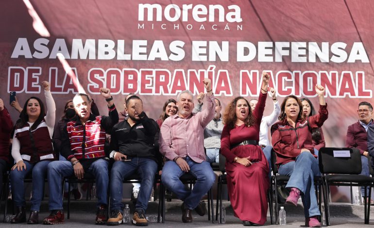 Desde La Piedad, Bedolla convoca a desplegar campaña digital en defensa de la 4T