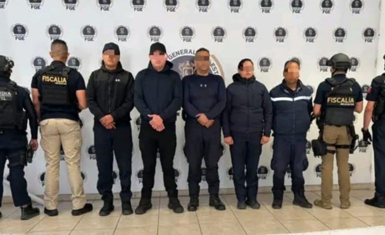 🚨 #Morelia | Detienen a cinco elementos de la Guardia Civil por presunta extorsión