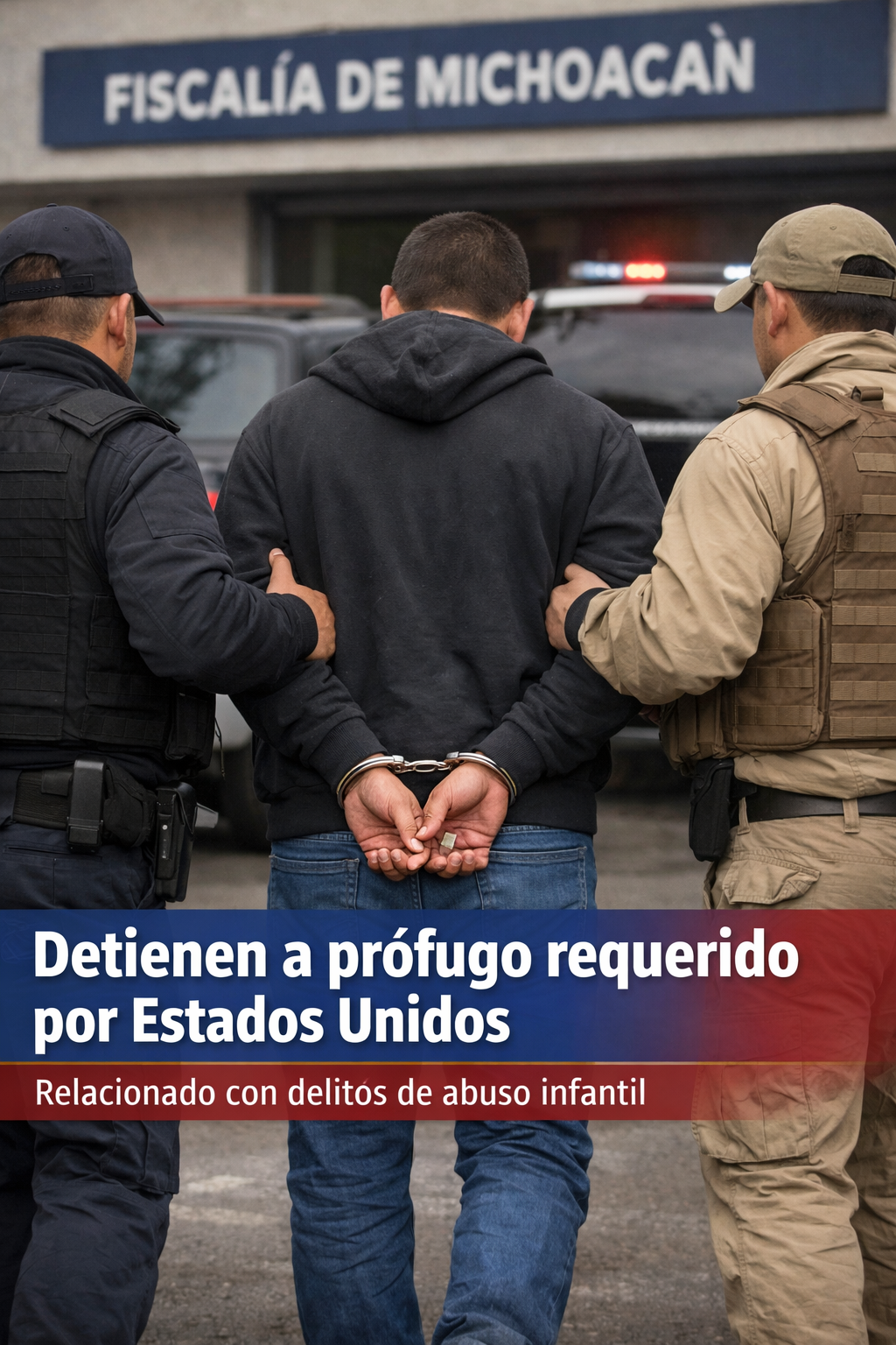 En Cd.Hidalgo.&nbsp;&nbsp;&nbsp;&nbsp;&nbsp;&nbsp;&nbsp;&nbsp;&nbsp;&nbsp;&nbsp;&nbsp;&nbsp;&nbsp; Fiscalía de Michoacán colabora en la detención de prófugo requerido por Estados Unidos