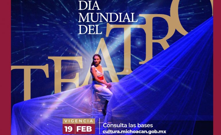 ¡A escena! Secum abre convocatoria para que seas parte del Día Mundial del Teatro