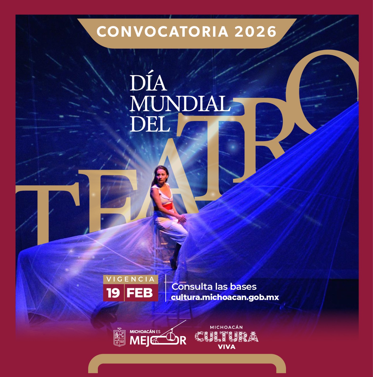 ¡Últimos días! Participa en la celebración del Día Mundial del Teatro en Michoacán