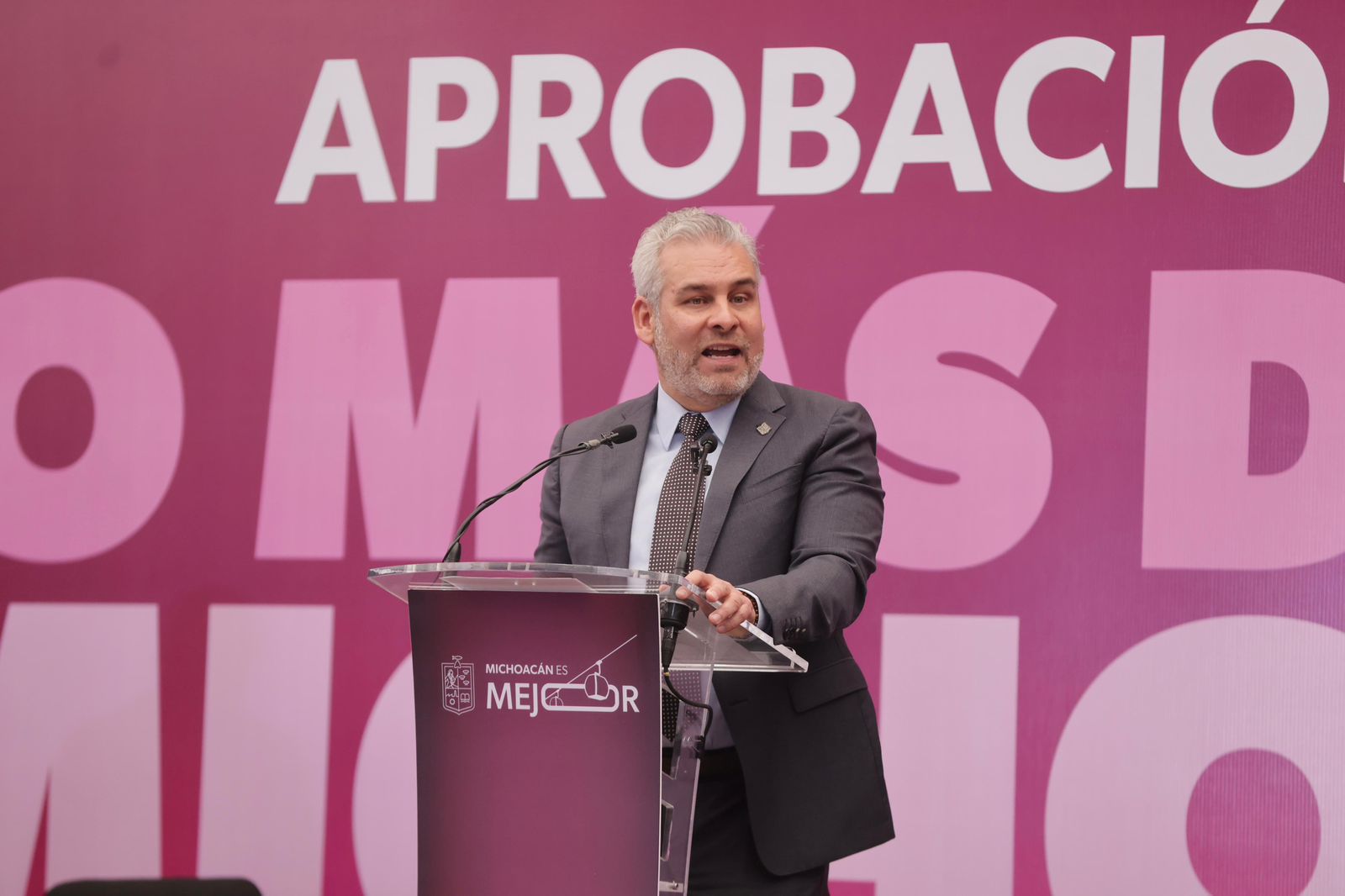 Con 40 mil mdp en obras demostramos que se puede invertir sin generar deuda: Bedolla