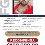 Ofrece FGE recompensa para ubicar y detener a Juan Paulo Amezcua Gudiño, presunto responsable del feminicidio de Frida S.