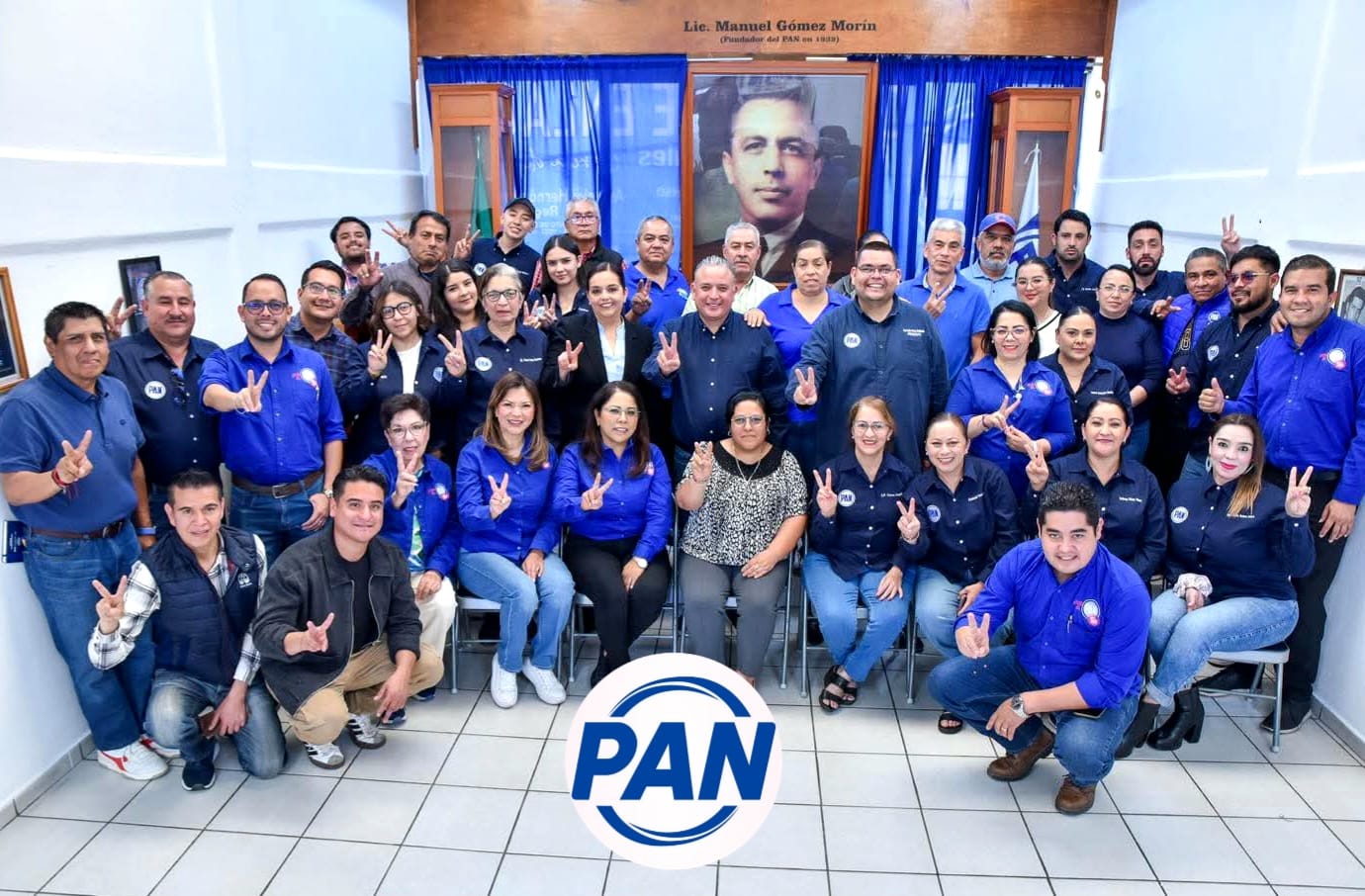 Dirigencia Estatal del PAN se Reúne con Comité Municipal de Hidalgo