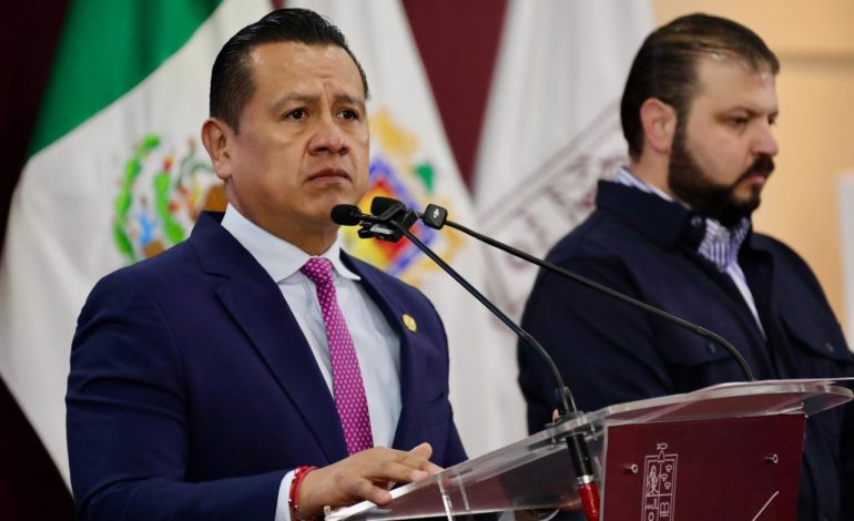 Carlos Torres Piña informa avances decisivos en tres casos de alto impacto en Michoacán