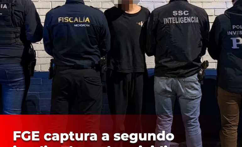 FGE captura a segundo implicado en homicidio de intérpretes y su hija