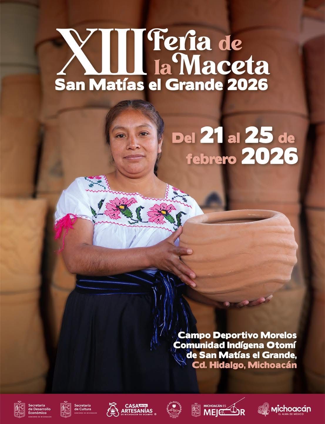 San Matías el Grande se prepara para la XIII Feria de la Maceta 2026.