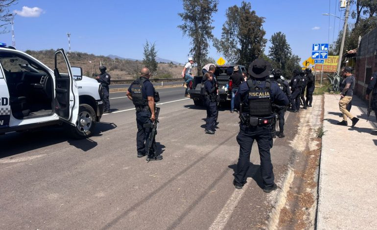FGE da continuidad al reforzamiento operativo interinstitucional para garantizar la seguridad en Michoacán