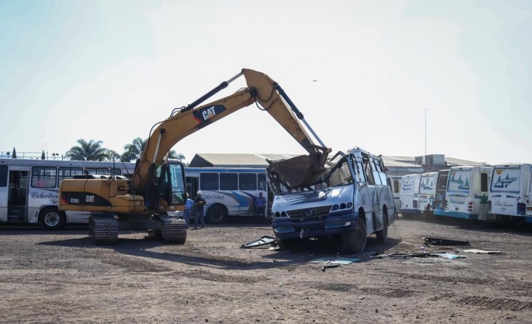 Unidades destruidas en Uruapan ya no eran seguras para transporte público: ITransporte