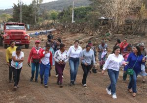 Brissa Arroyo resuelve problemáticas en la comunidad de Cuanajillo del Toro