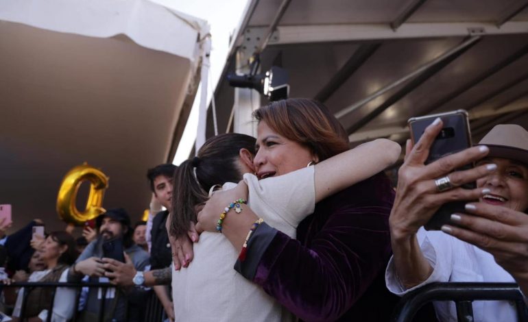 Fabiola Alanís da la bienvenida a la presidenta Claudia Sheinbaum y afirma que el Plan Michoacán es parteaguas para la transformación del estado