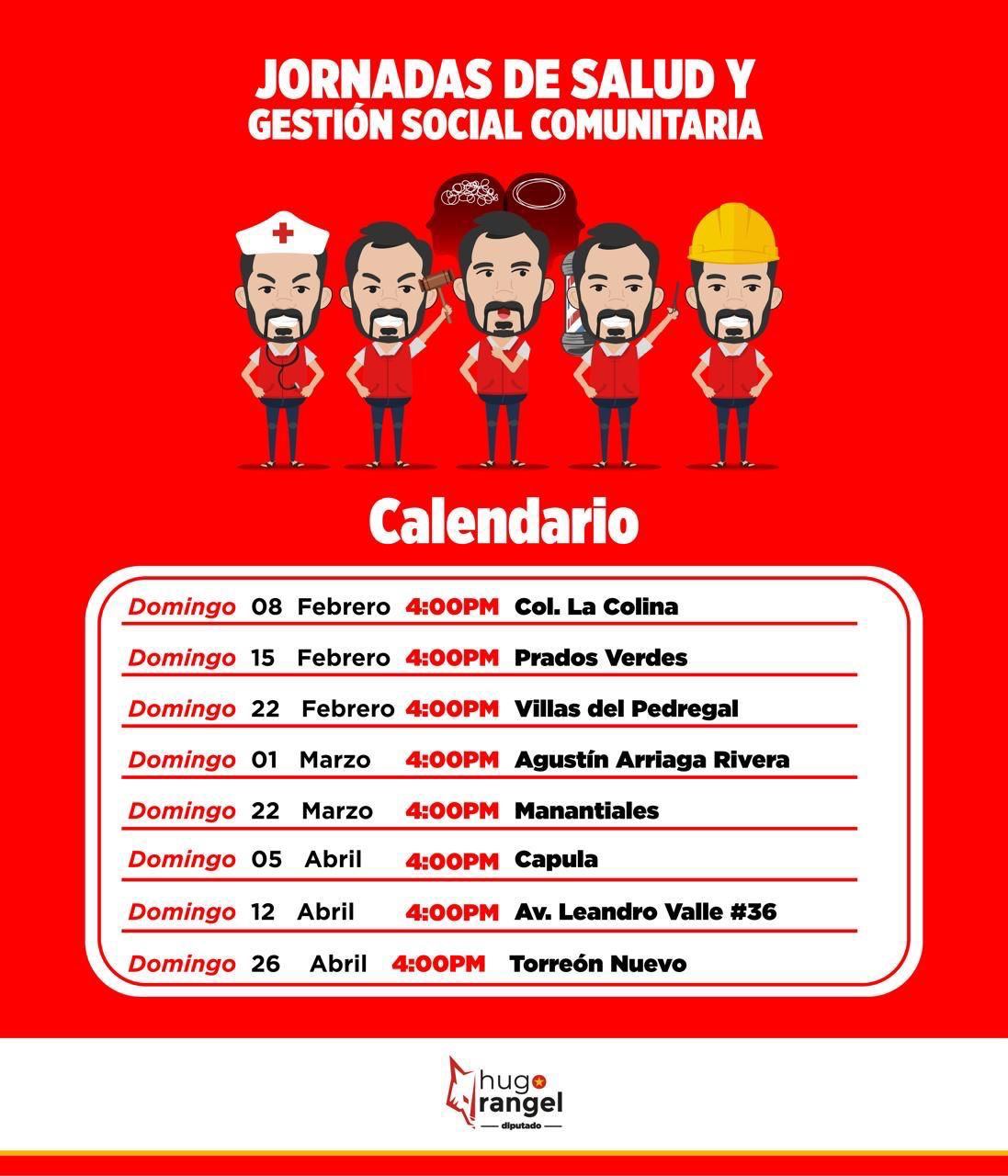 Hugo Rangel lleva servicios gratuitos y apoyos sociales a colonias de Morelia