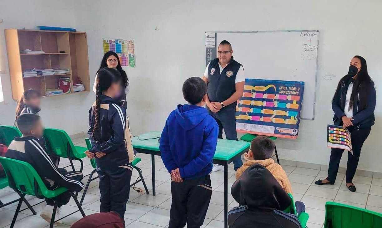 FGE imparte pláticas preventivas de la violencia a estudiantes de primaria en Morelia