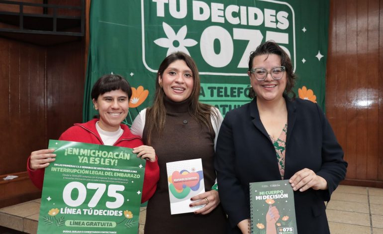 Justicia reproductiva para todas; Michoacán es hoy el lugar más seguro para decidir
