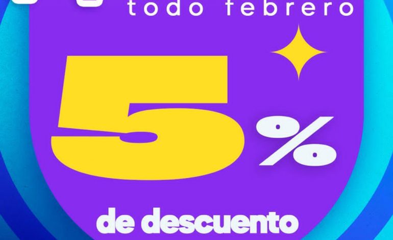 Aprovecha en febrero el descuento del 5% en pago de predial