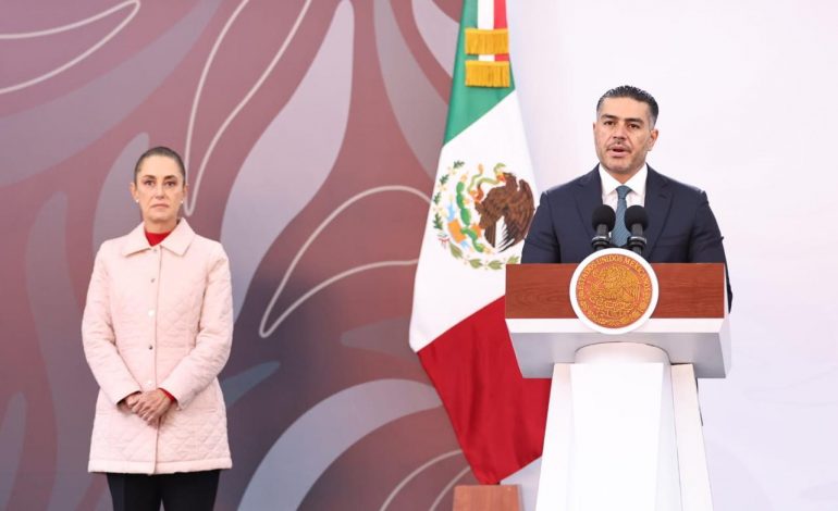 Reducción de la violencia y avance en la lucha contra la extorsión en Michoacán, informa García Harfuch