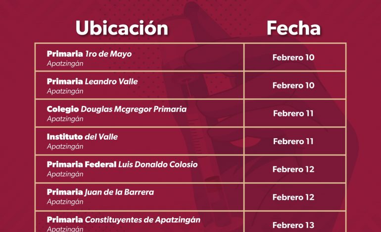 Refuerza SSM vacunación contra sarampión en Apatzingán, Uruapan, Nahuatzen y Los Reyes