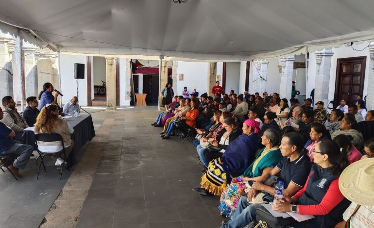 Avanzan preparativos del Tianguis Artesanal de Domingo de Ramos en Uruapan: Casart