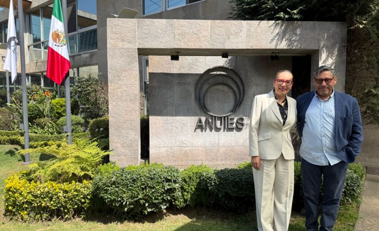 UMSNH y ANUIES reafirman colaboración; Yarabí Ávila se reúne con Luis González Plascencia