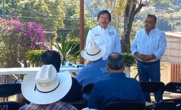 Autoridades de Zitácuaro, capacitan a ejidatarios para prevenir incendios forestales ante el estiaje