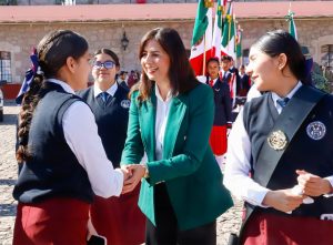 Se fortalece formación cívica en más de 11 mil planteles: Gabriela Molina