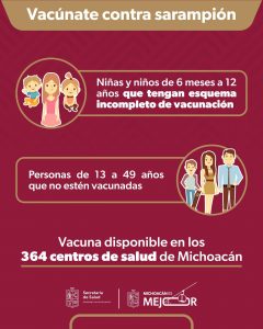 ¿No estás seguro si debes vacunarte del sarampión? La SSM te explica quiénes deben acudir