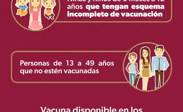 ¿No estás seguro si debes vacunarte del sarampión? La SSM te explica quiénes deben acudir