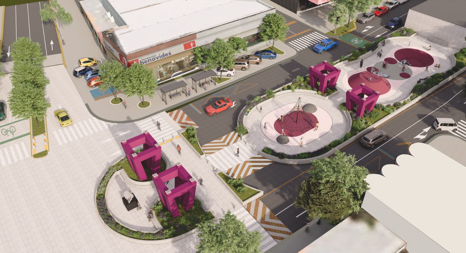 Nuevo espacio público, iluminado y seguro en el bajopuente del Paso La Hielera: Rogelio Zarazúa