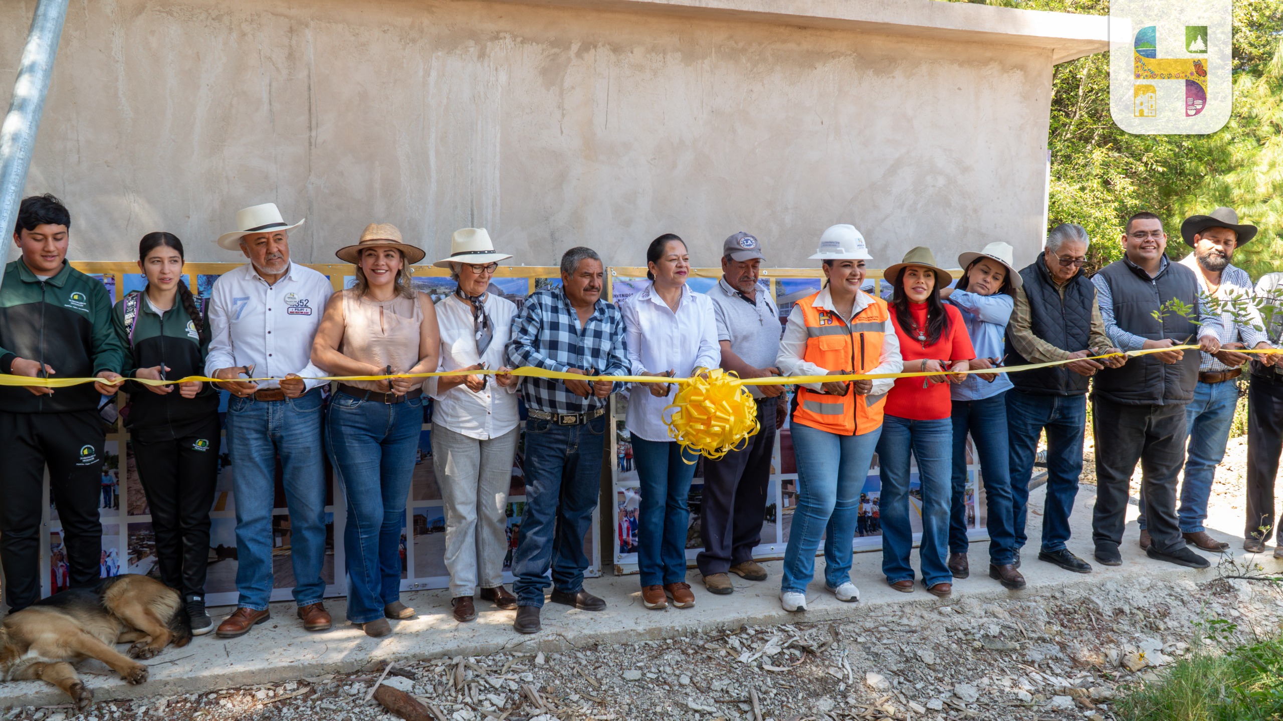 La presidenta Municipal de Hidalgo, Jeovana Alcántar Baca inauguró el tanque de almacenamiento de agua potable en la Tenencia de Pucuato