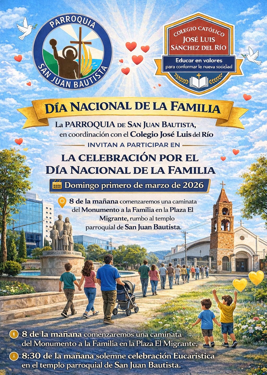 Celebrarán el día nacional de la familia