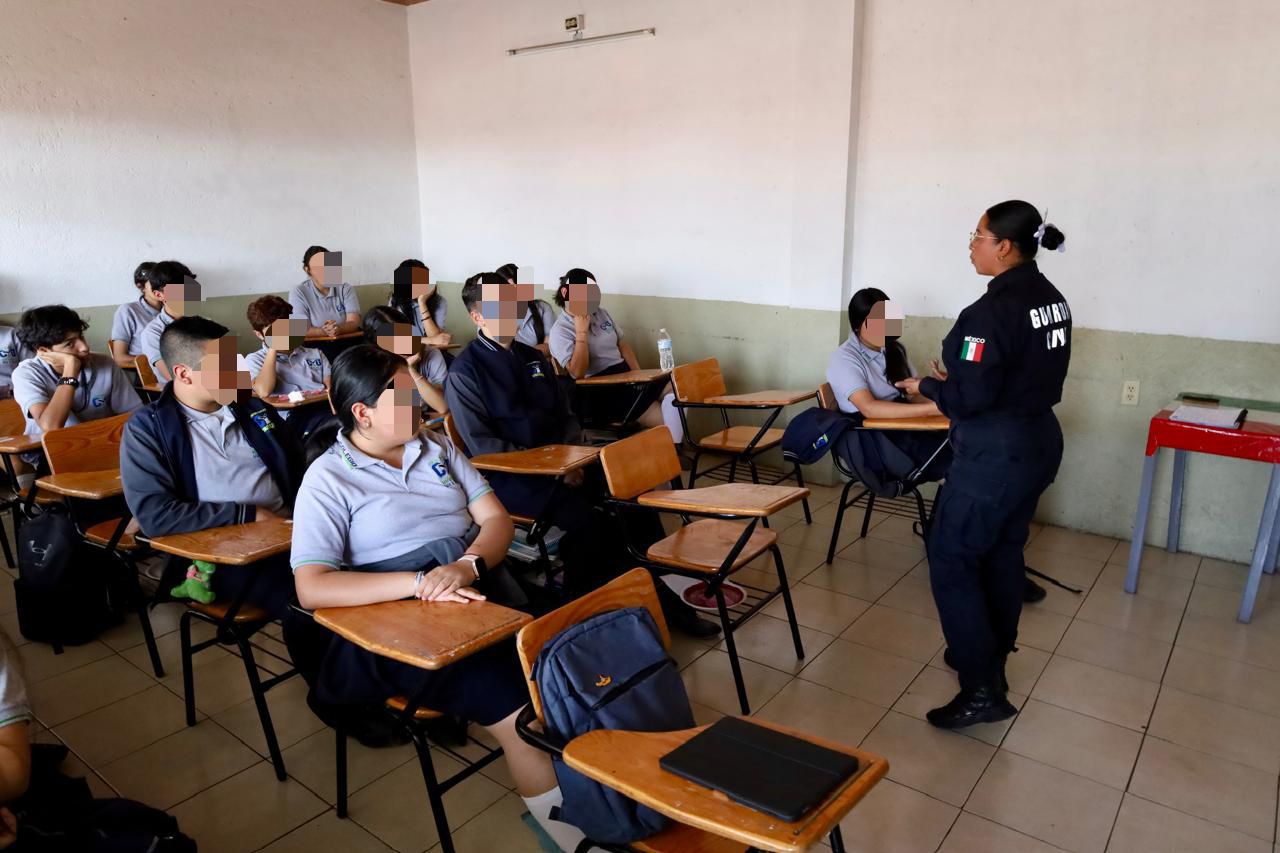 SSP promueve entornos escolares más seguros con estrategia de prevención del delito