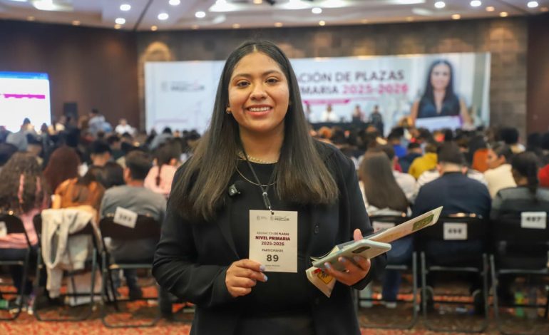 Con transparencia, asignación de plazas en SEE