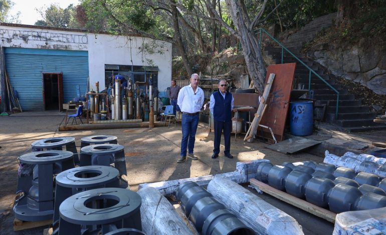 Adolfo Torres consolida modernización del Ooapas con nuevos motores de alta potencia