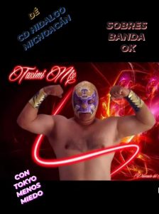 Taximi MX vuelve al ring en función de lucha libre en Maravatío