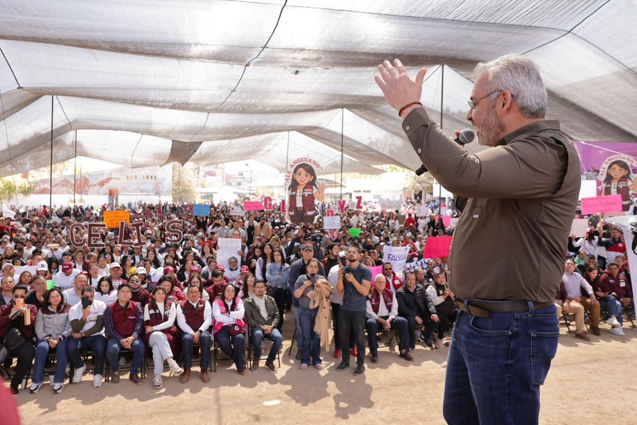 Bedolla destaca grandeza de Morena; más de 11 millones de mexicanos defienden la soberanía nacional 
