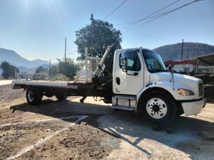 POLICIA MUNICIPAL ASEGURA TRACTO CAMIÓN CON REPORTE DE ROBO EN EL MUNICIPIO DE CIUDAD HIDALGO.
