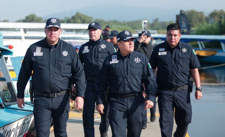 SSP intensifica vigilancia en el lago de Pátzcuaro, para evitar la extracción ilegal de agua.