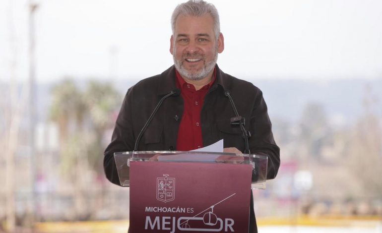 Ampliación de Av. Amalia Solórzano beneficia a más de 6 mil estudiantes y 2 mil docentes: Bedolla.
